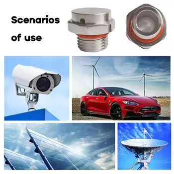 Водонепроницаемый воздухоотводной клапан из нержавеющей стали M5 M6 M12 M16 M20, ввинчивающаяся защитная заглушка для вентиляционного отверстия, металлический воздухоотводной клапан M5
