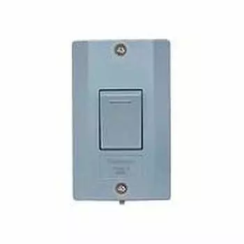 Водонепроницаемый встраиваемый переключатель Panasonic D светло-серый 15A300V WS60239H Double-Cut