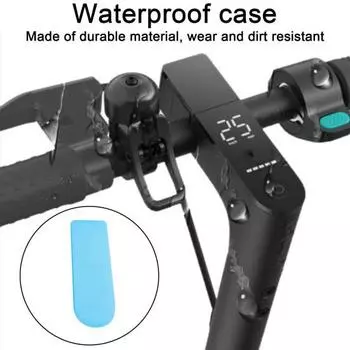 Водонепроницаемый защитный чехол для электрического скутера, чехол для экрана дисплея, износостойкий, устойчивый к царапинам, защитный чехол для приборной панели для Xiao Mi Pro 4 чёрный