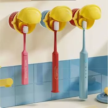 Водонепроницаемый защитный колпачок для зубной щетки, настенный подвесной чехол для зубной щетки, душ Yellow Toothpaste Holder