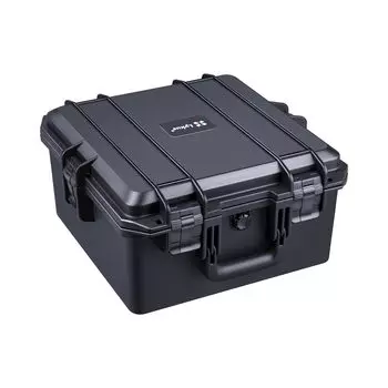 Водонепроницаемый жесткий чехол Lykus с сетчатой нарезкой, губка Внутренний размер см Подходит для HC-3620 Встроенный размер: 35,5x35,5x20,5 камеры, дроны, ноутбуки, аудиотехника и т. д.