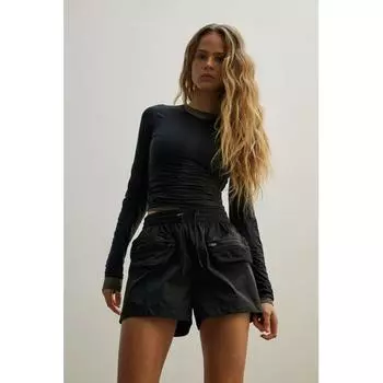 Водоотталкивающие походные шорты HM, черные