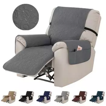 Водоотталкивающий чехол для дивана-реклайнера, стеганый чехол для кошки, коврик для кресла, устойчивый к загрязнению, чехлы для кресел Relax Lazy Boy, чехлы для диванов