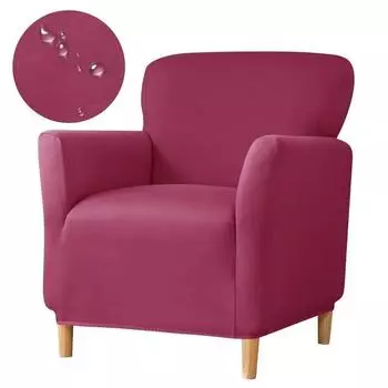 Водоотталкивающий чехол для ванны из спандекса, эластичные чехлы для клубных кресел, чехлы для отдыха на один диван для гостиной, барная стойка