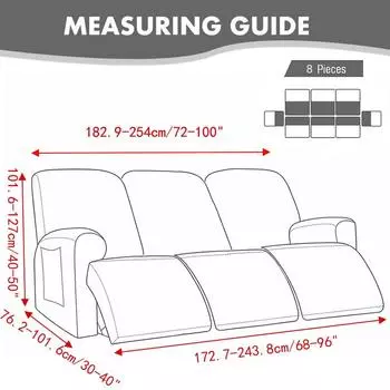 Водоотталкивающий чехол на кресло с откидной спинкой, эластичный спандекс, чехлы на кресла для ленивых мальчиков, разделенный диван, чехол для дивана, гостиная, 1, 3-местный
