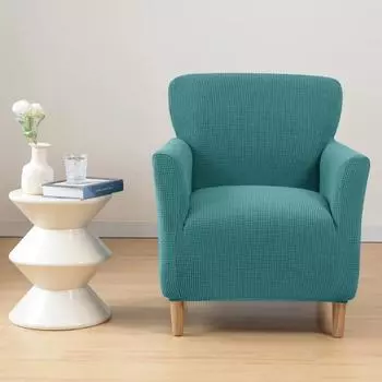 Водоотталкивающий чехол на стул для клубной ванны, эластичные чехлы для кресел из флиса для гостиной, эластичные чехлы для диванов Relax, B 1pc