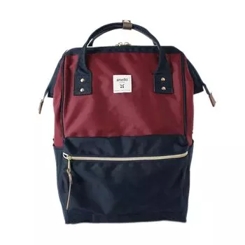 Водоотталкивающий рюкзак Anello Clasp Backpack с большой емкостью для хранения ПК CROSS BOTTLE REPREVE ATB0193R (р) (Высокий жирный шрифт)