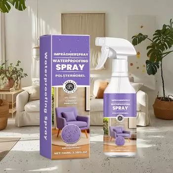 Водоотталкивающий спрей для мебели и внутренней отделки, грязеотталкивающий спрей для диванов и автомобильных сидений, 100 мл One Size фиолетовый