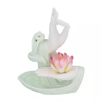 Водопадная курильница для благовоний Инновационный керамический держатель для благовоний с обратным потоком Изделия ручной работы Медитация Украшения