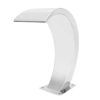 Водопадный кран для бассейна из нержавеющей стали 304, дизайн дуги G1, внутренняя резьба, фонтан для бассейна