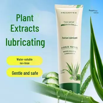 Водорастворимая смазка Miji Flower & Leaf 100 мл - не требующая очистки смазка для взрослых игрушек и пар, 100 шт. в коробке