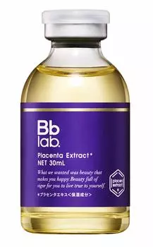 Водорастворимый экстракт плаценты Bb Laboratories, сыворотка прозрачная, 30 мл (х 1)