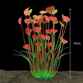 Водоросли Аксессуары для украшения дома Украшение аквариумов и аквариумов Аксессуары для аквариумов Подводные пластиковые резервуары вино красного