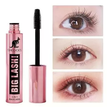 Водостойкая, густая, удлиненная, вьющаяся и стойкая Big Eye 4D Eye Black 10ML