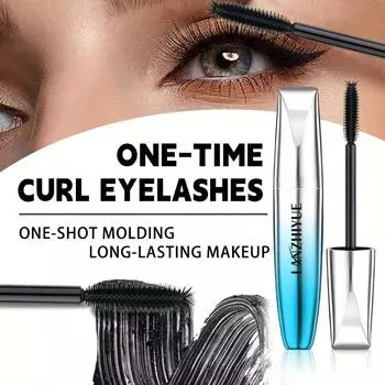 Водостойкая и не размазывающаяся тушь для ресниц 5D Volume Mascara. Создает густые, завитые и длинные ресницы. Мгновенно увеличивает глаза. чёрный