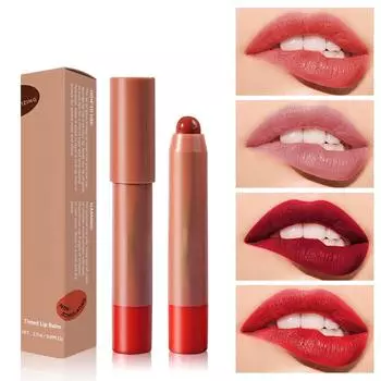 Водостойкая матовая бархатная помада телесного цвета, сексуальный красный, коричневый пигменты для макияжа, стойкий профессиональный оттенок для губ, 12 цветов