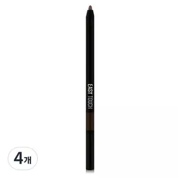 Водостойкая подводка для бровей Tony Moly Easy Touch, нет. 2 черно-коричневых, 4 шт.