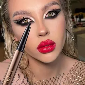 Водостойкая подводка для глаз, гель-карандаш, быстросохнущая подводка для глаз, мягкая, легкая в носке, долговечная подводка для глаз, ручка для макияжа глаз