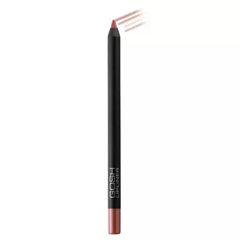 Водостойкая подводка для губ Gosh Velvet Touch 001 Nougat Crisp