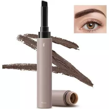 Водостойкая помада для бровей Boobeen Cream Eyebrow Pomade фиксирует цвет и форму бровей и делает их стойкими надолго.