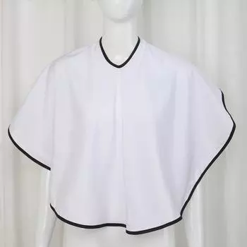 Водостойкая шаль для окрашивания волос, шарф, многоразовая удобная застежка, фиксация, шаль для окрашенных волос для дома, красота для химической завивки белый