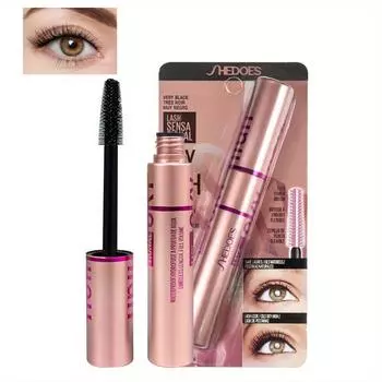Водостойкая толстая удлиняющая длинная тушь для ресниц Plump Big Eyes 4D 10ml