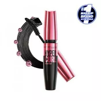 Водостойкая тушь для ресниц Maybelline New York Hyper Curl Volume