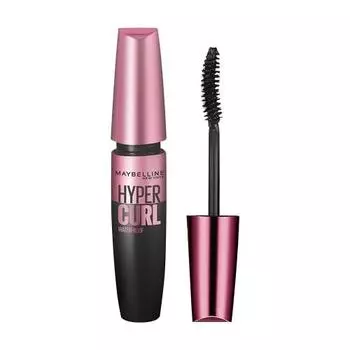 Водостойкая тушь для ресниц MAYBELLINE Volume Express Hyper Curl R 02 Brown.