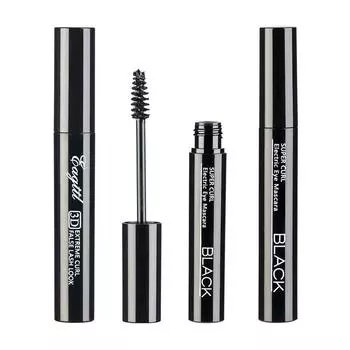 Водостойкая тушь для ресниц, натуральная, стереоскопическая, для похудения, для завивки, не размазывается, плотная, жидкая для роста ресниц, быстросохнущая, стойкая, набор для макияжа для женщин чёрный