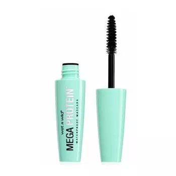 Водостойкая тушь для ресниц Wet N Wild MegaProtein, очень черная