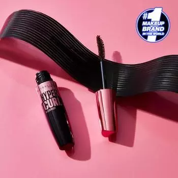 Водостойкая тушь Maybelline New York Hyper Curl, корейская косметика, KPOP