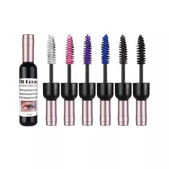 Водостойкая тушь против пота, не размазывающая красящая длинная плотная тушь для ресниц
