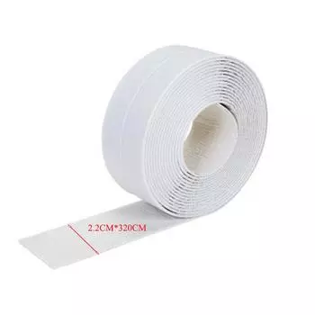 Водостойкая уплотнительная лента против плесени, ванная комната, ванна, белая самоклеящаяся уплотнительная лента из ПВХ, наклейка на шов для кухонной раковины, двери, окна S розовый