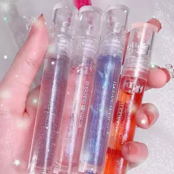 Водостойкая жидкая глазурь для губ, масло, мерцающая помада, макияж, желейный блеск для губ