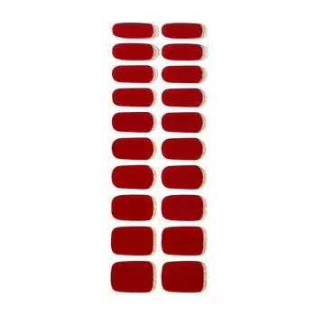 Водостойкие долговечные гелевые наклейки для маникюра Модные и милые наклейки для ногтей Полуотвержденные гелевые наклейки для ногтей 6.5*18