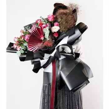 Водостойкие материалы для флористики: Бумага Nossa, магнитная упаковочная бумага для цветов, плюшевых кукольных букетов, идеально подходит для распродаж на Joom MIXED 20SHEET