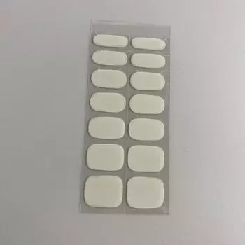 Водостойкие наклейки для маникюра на 14 пальцев, светоотверждаемые и фототерапевтические, второго поколения 6.5*18