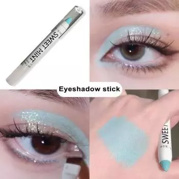 Водостойкие тени для век 5G, яркие яркие глаза, долговечные, устойчивые к морщинам, тени для век для макияжа F