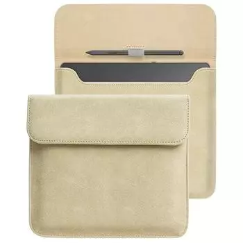 Водостойкий чехол из ПУ кожи для Kobo Elipsa, защитный чехол-конверт, сумка для переноски Khaki-Kobo Elipsa 10.3