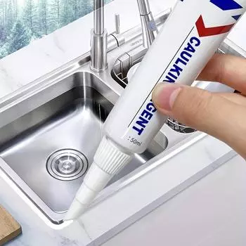 Водостойкий герметик, высококачественная пластиковая сталь для рамы раковины, душевой комнаты, края раковины, туалета, ванны, напольной плитки, настенной плитки, фоновой стены для телевизора 50mI