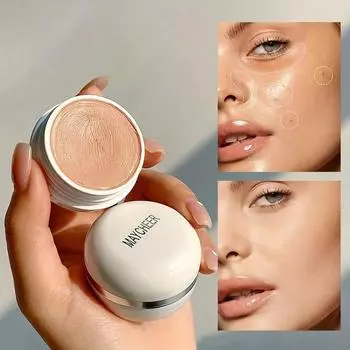 Водостойкий консилер с полным покрытием, скрывает веснушки, темные круги и следы от прыщей, крем для контурирования лица на растительной основе со скваланом для всех типов кожи 130