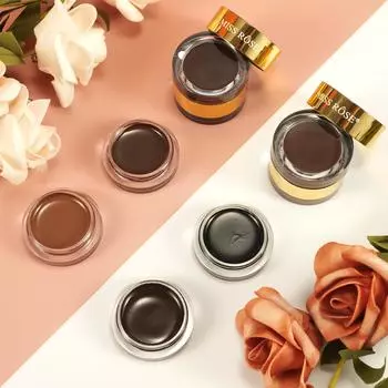 Водостойкий крем-гель для бровей Miss Rose длительного действия