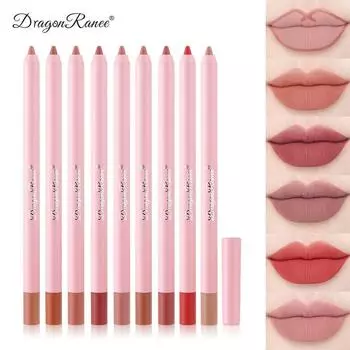 Водостойкий туман, матовая бобовая паста, цветная линия с крючком, красная ручка, красная ручка, пенопластовая ручка, цветная ручка для губ