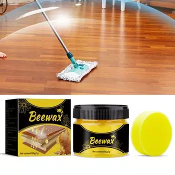 Водостойкий уход за деревом Пчелиный воск Полироль для мебели Защита и питание Ремонт мебели Устранение царапин на мебели Поддержание красоты