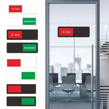 Водоустойчивые знаки напоминания акриловые знаки слайдера двери прочная доска объявлений гостиницы конференц-зал