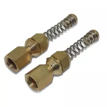 Водяная мышь с шаровой головкой 1/8 Передняя 1 Задняя 3 Машина для мойки автомобилей Чистящая машина Форсунки высокого давления Промывочные форсунки для труб