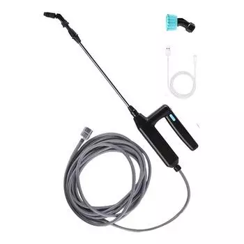 Водяная насадка для шланга, мощная насадка для распыления воды, регулируемый распылитель высокого давления для мытья домашних животных, чистки автомобилей, сада