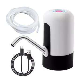 Водяной насос для детей Игровой стол с водой Портативный аккумуляторный насос с батарейным питанием Непрерывная работа в течение 2 часов Аксессуар для стола для занятий малышами Лето белый