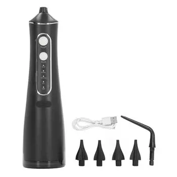 Водяной очиститель для ушей IPX7 Водонепроницаемый 4 режима очистки Портативный электрический ирригатор для ушей