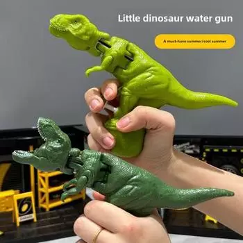 Водяной пистолет «Динозавр» - Игрушка из мультфильма «Тираннозавр Рекс» для игр детей на открытом воздухе Tyrannosaurus Rex коричневый